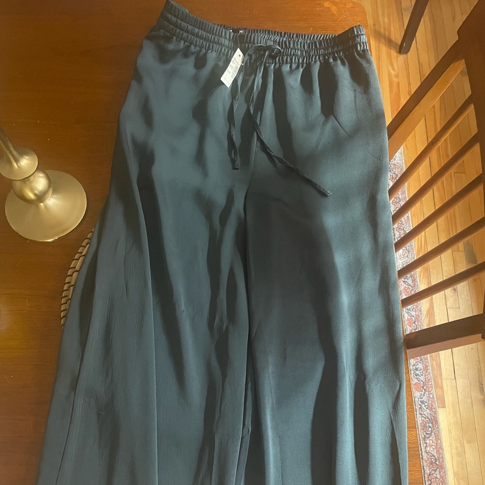 Madewell NWT Silky Women’s Jade/Emerald pant.
